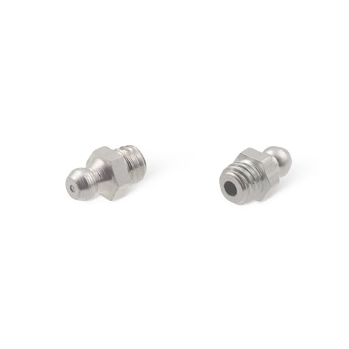 10 Stück Kegelschmiernippel DIN 71412 A (H1) M8 x 1,25 Stahl verzinkt von WTB