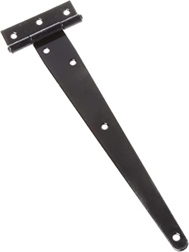 WTBHDUK 1 Stück schwarzes Scharnier, T-förmig, 6 Befestigungsschraubenlöcher für eine stabilere Befestigung, für Schrank- und Schuppenholztüren, Hardware-Zubehör WTBHDUK 1 Stück schwarzes Scharnier, T-förmig, 6 Befestigungsschraubenlöcher für eine stabilere Befestigung, für Schrank- und Schuppenholztüren, Hardware-Zubehör von WTBHDUK