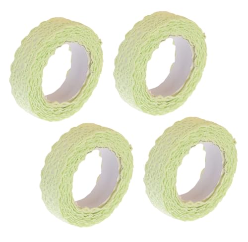 Spitzenband Selbstklebend 5 Rollen Baumwolle Spitzenband Stoffband Selbstklebend Lace Ribbon Selbstklebend Dekoband Spitze Bänder Spitzenband für Hochzeit Dekorationen scrapbooking Dekorationen von WTRYT