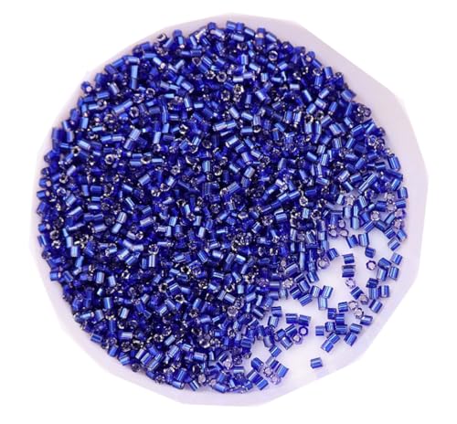 WTRYT Glasperlen 100g Kleine Perlen Lange Rocailles Rohrperlen Glas Signalhorn Perlen Röhrchen Perlen Gerade Röhrchen Perlen Tubes Perlen Glas Bugle Stiftperlen Abstandsperlen Für Ohrringe Armbänder WTRYT Glasperlen 100g Kleine Perlen Lange Rocailles Rohrperlen Glas Signalhorn Perlen Röhrchen Perlen Gerade Röhrchen Perlen Tubes Perlen Glas Bugle Stiftperlen Abstandsperlen Für Ohrringe Armbänder von WTRYT