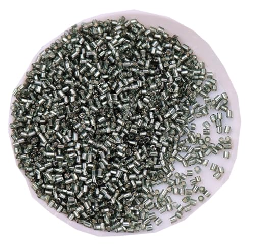 WTRYT Glasperlen 100g Kleine Perlen Lange Rocailles Rohrperlen Glas Signalhorn Perlen Röhrchen Perlen Gerade Röhrchen Perlen Tubes Perlen Glas Bugle Stiftperlen Abstandsperlen Für Ohrringe Armbänder WTRYT Glasperlen 100g Kleine Perlen Lange Rocailles Rohrperlen Glas Signalhorn Perlen Röhrchen Perlen Gerade Röhrchen Perlen Tubes Perlen Glas Bugle Stiftperlen Abstandsperlen Für Ohrringe Armbänder von WTRYT