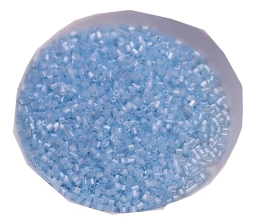 WTRYT Glasperlen 100g Kleine Perlen Lange Rocailles Rohrperlen Glas Signalhorn Perlen Röhrchen Perlen Gerade Röhrchen Perlen Tubes Perlen Glas Bugle Stiftperlen Abstandsperlen Für Ohrringe Armbänder WTRYT Glasperlen 100g Kleine Perlen Lange Rocailles Rohrperlen Glas Signalhorn Perlen Röhrchen Perlen Gerade Röhrchen Perlen Tubes Perlen Glas Bugle Stiftperlen Abstandsperlen Für Ohrringe Armbänder von WTRYT