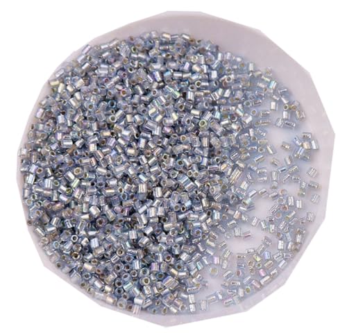 WTRYT Glasperlen 100g Kleine Perlen Lange Rocailles Rohrperlen Glas Signalhorn Perlen Röhrchen Perlen Gerade Röhrchen Perlen Tubes Perlen Glas Bugle Stiftperlen Abstandsperlen Für Ohrringe Armbänder WTRYT Glasperlen 100g Kleine Perlen Lange Rocailles Rohrperlen Glas Signalhorn Perlen Röhrchen Perlen Gerade Röhrchen Perlen Tubes Perlen Glas Bugle Stiftperlen Abstandsperlen Für Ohrringe Armbänder von WTRYT
