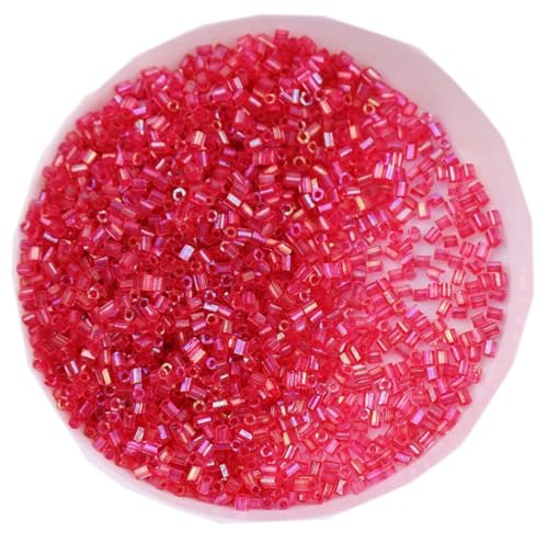 WTRYT Glasperlen 100g Kleine Perlen Lange Rocailles Rohrperlen Glas Signalhorn Perlen Röhrchen Perlen Gerade Röhrchen Perlen Tubes Perlen Glas Bugle Stiftperlen Abstandsperlen Für Ohrringe Armbänder WTRYT Glasperlen 100g Kleine Perlen Lange Rocailles Rohrperlen Glas Signalhorn Perlen Röhrchen Perlen Gerade Röhrchen Perlen Tubes Perlen Glas Bugle Stiftperlen Abstandsperlen Für Ohrringe Armbänder von WTRYT