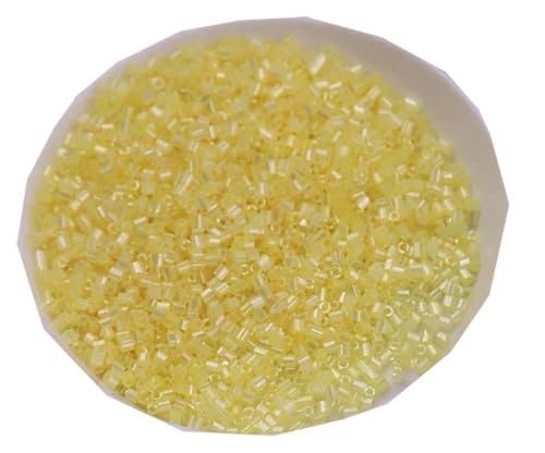 WTRYT Glasperlen 100g Kleine Perlen Lange Rocailles Rohrperlen Glas Signalhorn Perlen Röhrchen Perlen Gerade Röhrchen Perlen Tubes Perlen Glas Bugle Stiftperlen Abstandsperlen Für Ohrringe Armbänder WTRYT Glasperlen 100g Kleine Perlen Lange Rocailles Rohrperlen Glas Signalhorn Perlen Röhrchen Perlen Gerade Röhrchen Perlen Tubes Perlen Glas Bugle Stiftperlen Abstandsperlen Für Ohrringe Armbänder von WTRYT