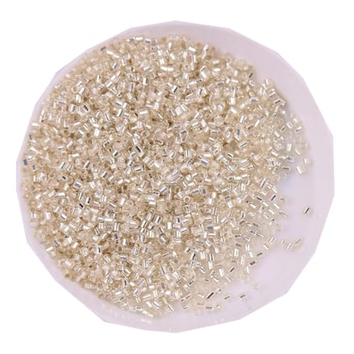 WTRYT Glasperlen 100g Kleine Perlen Lange Rocailles Rohrperlen Glas Signalhorn Perlen Röhrchen Perlen Gerade Röhrchen Perlen Tubes Perlen Glas Bugle Stiftperlen Abstandsperlen Für Ohrringe Armbänder WTRYT Glasperlen 100g Kleine Perlen Lange Rocailles Rohrperlen Glas Signalhorn Perlen Röhrchen Perlen Gerade Röhrchen Perlen Tubes Perlen Glas Bugle Stiftperlen Abstandsperlen Für Ohrringe Armbänder von WTRYT