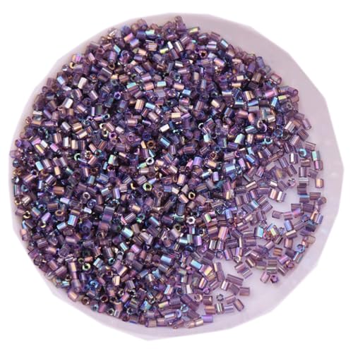 WTRYT Glasperlen 100g Kleine Perlen Lange Rocailles Rohrperlen Glas Signalhorn Perlen Röhrchen Perlen Gerade Röhrchen Perlen Tubes Perlen Glas Bugle Stiftperlen Abstandsperlen Für Ohrringe Armbänder WTRYT Glasperlen 100g Kleine Perlen Lange Rocailles Rohrperlen Glas Signalhorn Perlen Röhrchen Perlen Gerade Röhrchen Perlen Tubes Perlen Glas Bugle Stiftperlen Abstandsperlen Für Ohrringe Armbänder von WTRYT