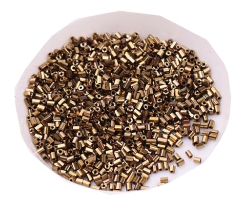 WTRYT Glasperlen 100g Kleine Perlen Lange Rocailles Rohrperlen Glas Signalhorn Perlen Röhrchen Perlen Gerade Röhrchen Perlen Tubes Perlen Glas Bugle Stiftperlen Abstandsperlen Für Ohrringe Armbänder WTRYT Glasperlen 100g Kleine Perlen Lange Rocailles Rohrperlen Glas Signalhorn Perlen Röhrchen Perlen Gerade Röhrchen Perlen Tubes Perlen Glas Bugle Stiftperlen Abstandsperlen Für Ohrringe Armbänder von WTRYT