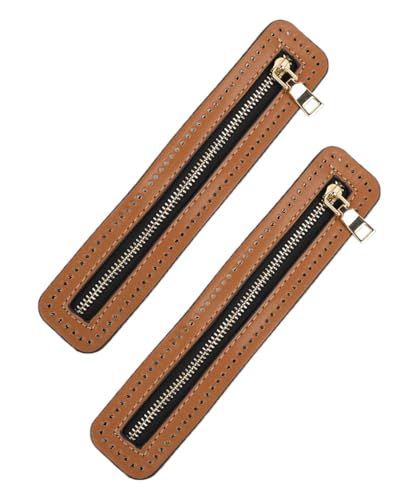 WTRYT Reißverschlüsse 2 Stück PU Leder Reißverschluss 18CM Leder näh reißverschluss Rahmen Metallreißverschlüsse Handgefertigte Taschenreißverschlüsse Reißverschluss Für Geldbörse Ledertasche WTRYT Reißverschlüsse 2 Stück PU Leder Reißverschluss 18CM Leder näh reißverschluss Rahmen Metallreißverschlüsse Handgefertigte Taschenreißverschlüsse Reißverschluss Für Geldbörse Ledertasche von WTRYT