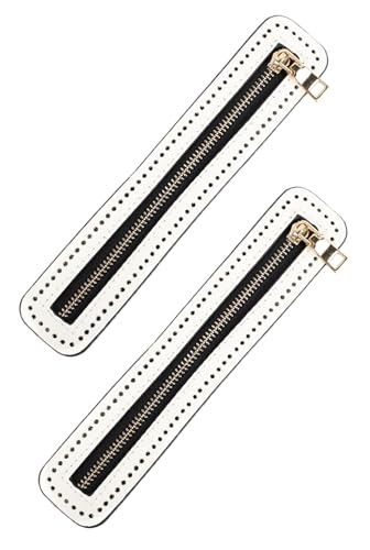 WTRYT Reißverschlüsse 2 Stück PU Leder Reißverschluss 18CM Leder näh reißverschluss Rahmen Metallreißverschlüsse Handgefertigte Taschenreißverschlüsse Reißverschluss Für Geldbörse Ledertasche WTRYT Reißverschlüsse 2 Stück PU Leder Reißverschluss 18CM Leder näh reißverschluss Rahmen Metallreißverschlüsse Handgefertigte Taschenreißverschlüsse Reißverschluss Für Geldbörse Ledertasche von WTRYT
