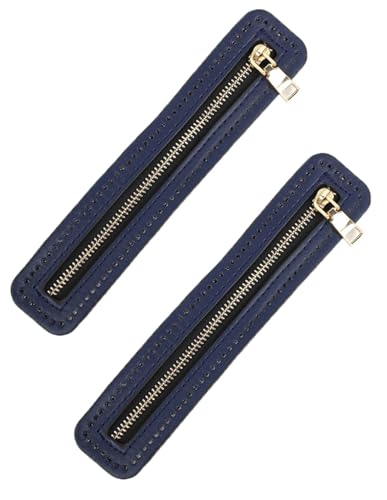 WTRYT Reißverschlüsse 2 Stück PU Leder Reißverschluss 18CM Leder näh reißverschluss Rahmen Metallreißverschlüsse Handgefertigte Taschenreißverschlüsse Reißverschluss Für Geldbörse Ledertasche WTRYT Reißverschlüsse 2 Stück PU Leder Reißverschluss 18CM Leder näh reißverschluss Rahmen Metallreißverschlüsse Handgefertigte Taschenreißverschlüsse Reißverschluss Für Geldbörse Ledertasche von WTRYT