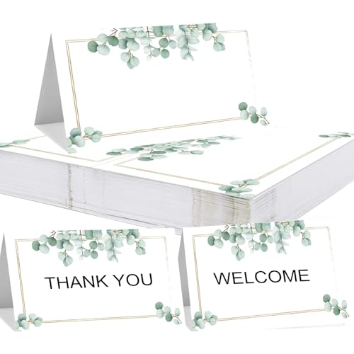 WUBAYI 50 Stück Tischkarten für den Tisch – Tischsitz-Namenskarten für Hochzeit, Geburtstag, Weihnachtsfeier WUBAYI 50 Stück Tischkarten für den Tisch – Tischsitz-Namenskarten für Hochzeit, Geburtstag, Weihnachtsfeier von WUBAYI