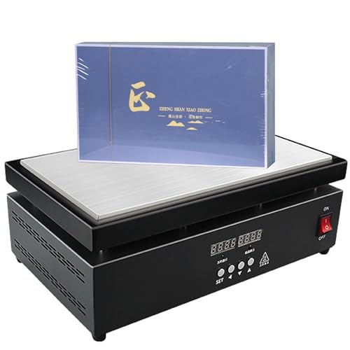 WUDLi Einstellbarer Heizplatten-Thermostat, Labor-Heizplatte, Thermostat-Heiztisch, Thermoplastische Folienschweißmaschine, für Elektronik-Reparatur, Geschenkverpackung WUDLi Einstellbarer Heizplatten-Thermostat, Labor-Heizplatte, Thermostat-Heiztisch, Thermoplastische Folienschweißmaschine, für Elektronik-Reparatur, Geschenkverpackung von WUDLi