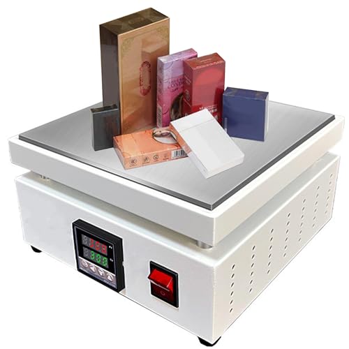 WUDLi Konstante Temperatur Heiztisch, Labor-Heizplatte, Einstellbarer Heizplatten-Thermostat, Thermoplastische Folienschweißmaschine für Verpackungskartons WUDLi Konstante Temperatur Heiztisch, Labor-Heizplatte, Einstellbarer Heizplatten-Thermostat, Thermoplastische Folienschweißmaschine für Verpackungskartons von WUDLi