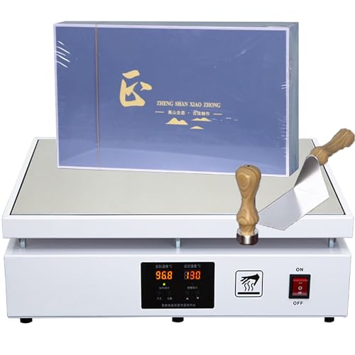 WUDLi Labor-Heizplatte, Thermostat-Heiztisch, Einstellbarer Heizplatten-Thermostat, Box-Thermoplast-Folienschweißgerät für Laborelektronik-Reparatur, Geschenkverpackungen WUDLi Labor-Heizplatte, Thermostat-Heiztisch, Einstellbarer Heizplatten-Thermostat, Box-Thermoplast-Folienschweißgerät für Laborelektronik-Reparatur, Geschenkverpackungen von WUDLi
