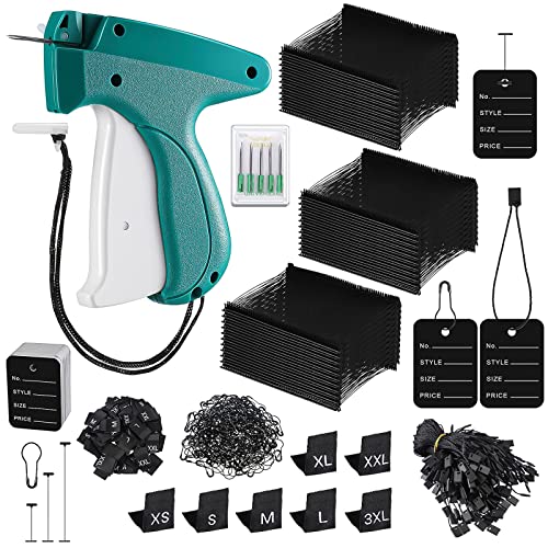 WUERKIYA Etikett Pistole Kit 3576 pcs Etikettiergerät mit 5 Ersatznadeln zum Anbringen von Kleidungsetiketten mit Nadeln Standard Kunststoffwiderhaken Standard-Kunststoffwiderhaken Befestigungen WUERKIYA Etikett Pistole Kit 3576 pcs Etikettiergerät mit 5 Ersatznadeln zum Anbringen von Kleidungsetiketten mit Nadeln Standard Kunststoffwiderhaken Standard-Kunststoffwiderhaken Befestigungen von WUERKIYA