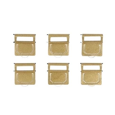 WUJIHE 6 Stück/Set Retro-Messing-Lesezeichen, Indexdatei, Kupfer, Metall, Lesezeichen, Etiketten-Clip für Midori, Reise-Notizbuch, Vintage-Schreibwaren WUJIHE 6 Stück/Set Retro-Messing-Lesezeichen, Indexdatei, Kupfer, Metall, Lesezeichen, Etiketten-Clip für Midori, Reise-Notizbuch, Vintage-Schreibwaren von WUJIHE