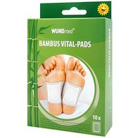 WUNDmed® Bambuspflaster Vital-Pads 02-129 weiß 6,0 x 8,0 cm, 10 St. von WUNDmed®