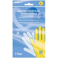 WUNDmed® unisex Gummihandschuhe gelb Größe M, 1 Paar von WUNDmed®