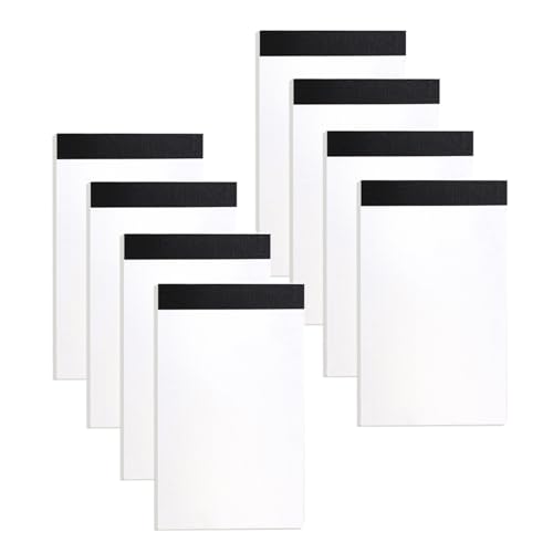 WUPENGZON 8 Stück Notizblock A7 Blanko Klein, 30 Blatt Pro Block Notizblöcke, 80g Mini Notizblöcke Ersatzblöcke, Block Abreißblock Notizzettel für Arbeit Studie Büro Haushalt Schule Memo Tagebuch WUPENGZON 8 Stück Notizblock A7 Blanko Klein, 30 Blatt Pro Block Notizblöcke, 80g Mini Notizblöcke Ersatzblöcke, Block Abreißblock Notizzettel für Arbeit Studie Büro Haushalt Schule Memo Tagebuch von WUPENGZON