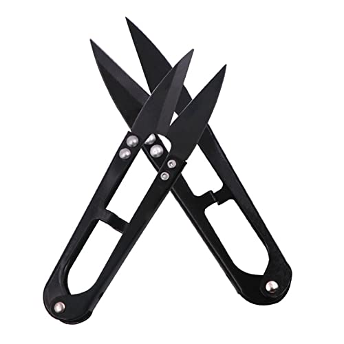 WUPNGS 1/2 PCS Rostschutz-Nähschere Professionelle Schneiderfadenschere U-förmige Schere Stickerei Schneiderwerkzeug Nähen WUPNGS 1/2 PCS Rostschutz-Nähschere Professionelle Schneiderfadenschere U-förmige Schere Stickerei Schneiderwerkzeug Nähen von WUPNGS