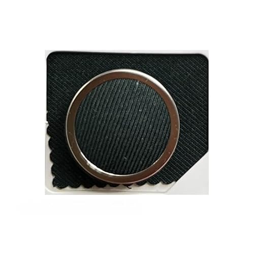 WUPNGS Antike goldene Knöpfe Samtknöpfe, Stoffknöpfe, 6 Stück, Runde Stoffknöpfe mit Metallrand, Metallschaftknöpfe(Fall Red,24MM) von WUPNGS