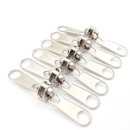 WUPNGS Kettenkopf. Reißverschlussschieber, Reißverschluss-Ersatzschieber, doppelseitige Reißverschlussschieber, Nylon-Reißverschlusskopf, Splitter-Reißverschlussschieber-Nr. 5, 20 Stück(No.5 20pcs) von WUPNGS