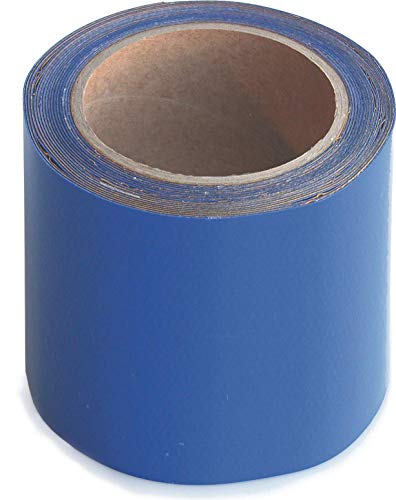 Wupsi PVC-Planen-Reparaturband - Klebeband zur Reparatur von Löchern & Rissen an LKW-Plane, Anhängerabdeckung, Markise & Zelt - 10 cm x 5 m, blau Wupsi PVC-Planen-Reparaturband - Klebeband zur Reparatur von Löchern & Rissen an LKW-Plane, Anhängerabdeckung, Markise & Zelt - 10 cm x 5 m, blau von WUPSI