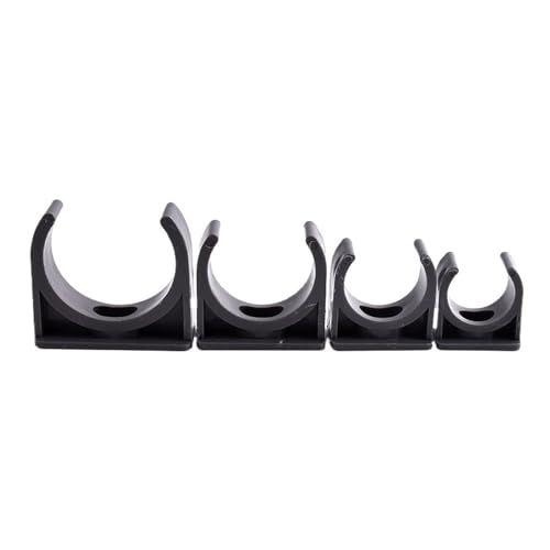WUSHADEHANS PVC-Rohrhalter, 2~20 stücke Innen-Ø 20~40mm PVC Rohr Klemme Stecker Garten Bewässerung Aquarium Bewässerung Adapter Armaturen Befestigung Joint(2pcs Inner Dia 40mm) von WUSHADEHANS
