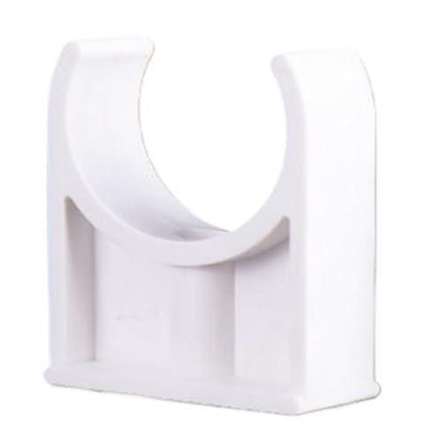 WUSHADEHANS PVC-Rohrhalter, ID 20~110mm PVC Rohr Klemme Stecker Garten Bewässerung Aquarium Aquarium Bewässerung Adapter Armaturen Befestigung Joint(40MM-5PC) von WUSHADEHANS