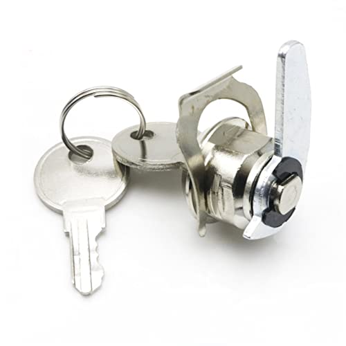 WUSHADEHANS Schrankschlösser, Schubladenschlösser, Nockenschloss, Nockenschloss for Maschinenschubladen, Möbelbeschläge, 1015, 1 Stück(C Different Key) von WUSHADEHANS