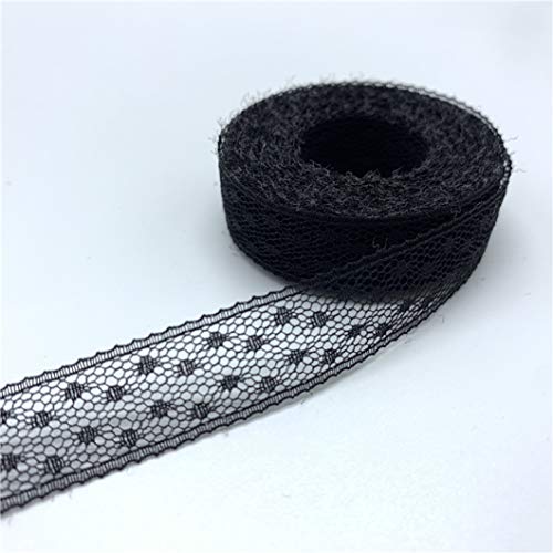 WUSHADEHANS Spitzenband, Spitzenbesatz, Spitzenband, 5 Yards/Lot, 15 mm, Spitzenband, bestickter Spitzenstoff for Rockzubehör, handgefertigtes Nähhandwerk(2) von WUSHADEHANS