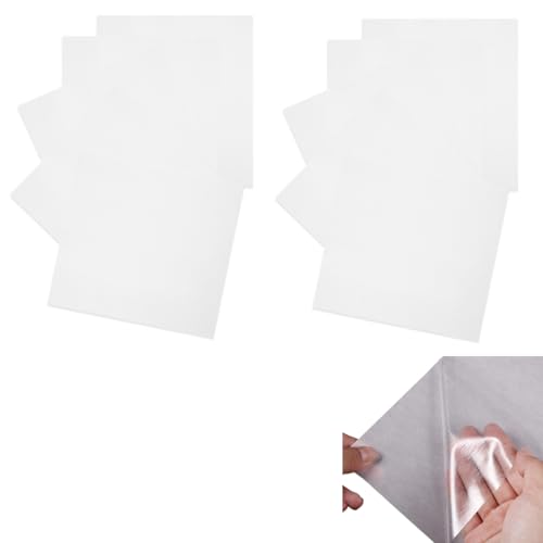 WUSJCOF 10 PCS Bügelvlies Beidseitig Haftend Aufbügelbarer Einlage Stoff Volumenvlies Bügeleinlage (30 x 20 cm) von WUSJCOF