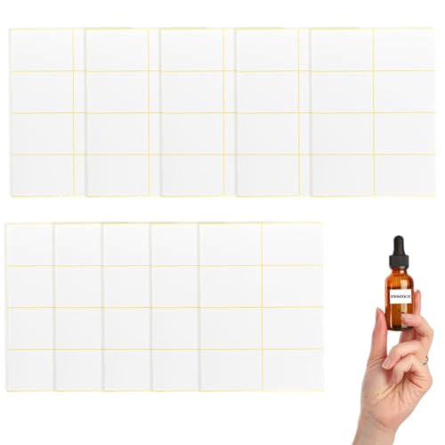 WUSJCOF 120 Stück 50x75mm Etiketten Selbstklebend zum Beschriften,Adressetiketten für Flaschen, Aktenordner, Glasboxen, Büro, Küche Universal Aufkleber Etiketten Haushaltsetiketten Tiefkühletiketten WUSJCOF 120 Stück 50x75mm Etiketten Selbstklebend zum Beschriften,Adressetiketten für Flaschen, Aktenordner, Glasboxen, Büro, Küche Universal Aufkleber Etiketten Haushaltsetiketten Tiefkühletiketten von WUSJCOF