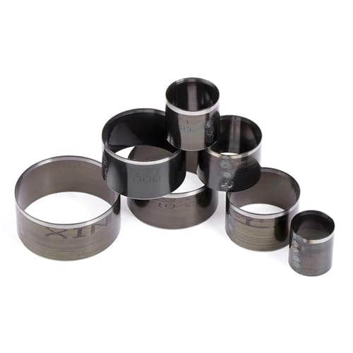 WUTA Runde Hohlloch Lochstanzer Set,7 Stück Rund Locheisen Stanzwerkzeug für Leder & Handgefertigte（20+25+30+35+40+45+50mm） von WUTA