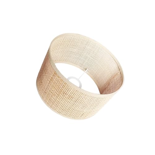 WUUISDNX Stilvoller gewebter Lampenschirm für zeitgenössische Heimdekoration, Lampenschirm, Lichtabdeckung, Tischlampe, Lampenabdeckung, Lampenschirm, Beige, 25 x 15 cm WUUISDNX Stilvoller gewebter Lampenschirm für zeitgenössische Heimdekoration, Lampenschirm, Lichtabdeckung, Tischlampe, Lampenabdeckung, Lampenschirm, Beige, 25 x 15 cm von WUUISDNX