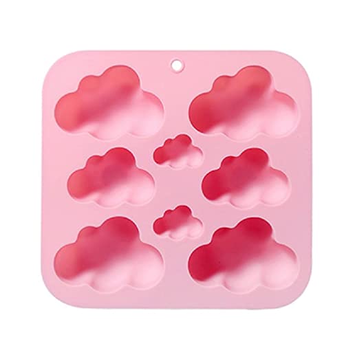 3D-Silikonform in Wolkenform, flexibel, Lebensmittelqualität, Ton, Harz, Keramik, Süßigkeiten, Fondant, Süßigkeiten, Schokolade, Seife, Kuchenformen zum Backen, Silikon für Dekorationen, 3D-Silikonform in Wolkenform, flexibel, Lebensmittelqualität, Ton, Harz, Keramik, Süßigkeiten, Fondant, Süßigkeiten, Schokolade, Seife, Kuchenformen zum Backen, Silikon für Dekorationen, von WUURAA