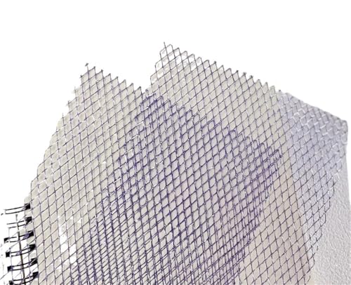 10 Stück A5 Farbe Glitter Rhombus Gaze Kunst Scrapbooking Papier DIY Junk Journal Planer Collage Hintergrund Papier Dekorieren Materialien Für Basteln(Purple) von WUYXTO
