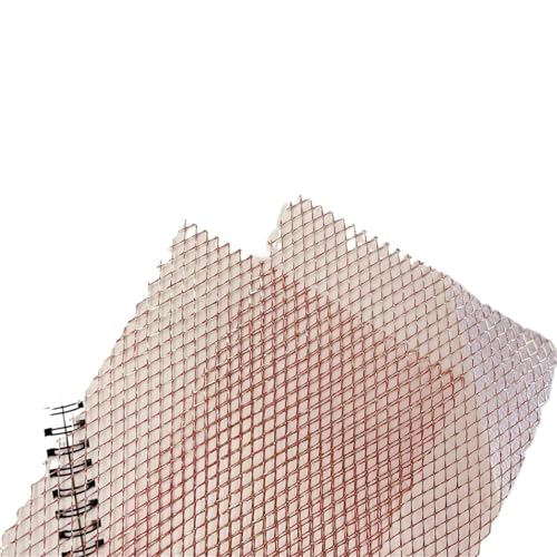 10 Stück A5 Farbe Glitter Rhombus Gaze Kunst Scrapbooking Papier DIY Junk Journal Planer Collage Hintergrund Papier Dekorieren Materialien Für Basteln(Red) von WUYXTO