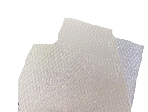 10 Stück A5 Farbe Glitter Rhombus Gaze Kunst Scrapbooking Papier DIY Junk Journal Planer Collage Hintergrund Papier Dekorieren Materialien Für Basteln(White) von WUYXTO