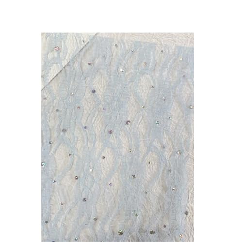 10 Stück A5 Farbe Spitze Pailletten Gaze Papier Scrapbooking Zubehör DIY Junk Journal Planer Collage Hintergrund Papier Bastelmaterial Für Basteln(Blue) von WUYXTO