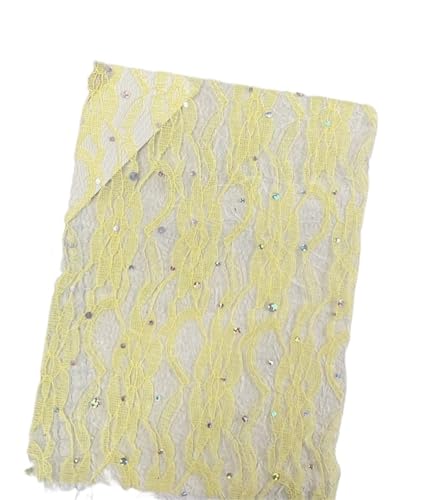 10 Stück A5 Farbe Spitze Pailletten Gaze Papier Scrapbooking Zubehör DIY Junk Journal Planer Collage Hintergrund Papier Bastelmaterial Für Basteln(Yellow) von WUYXTO