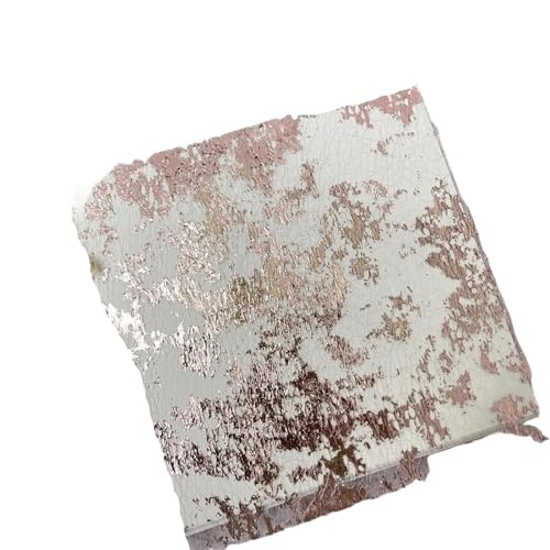 10 Stück Farbe Goldfolie Spitze Gaze Kunstpapier Scrapbooking Dekorieren DIY Journal Planer Collage Hintergrund Papiermaterial Für Basteln(Champagne) von WUYXTO
