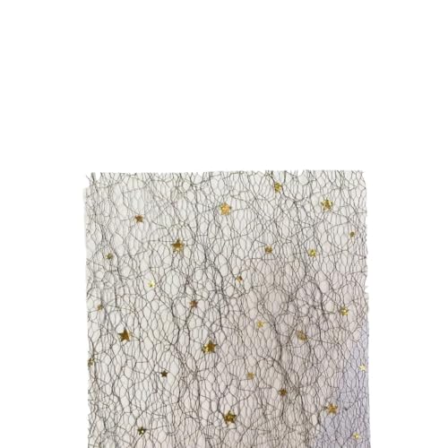 10 Stück Gold-Silber-Pailletten-Spitzengaze-Kunstpapier, Scrapbooking, Dekorieren, DIY, Junk Journal, Planer, Collage, Hintergrundpapier Für Basteln(Black) von WUYXTO