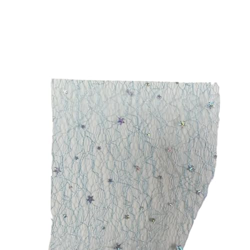 10 Stück Gold-Silber-Pailletten-Spitzengaze-Kunstpapier, Scrapbooking, Dekorieren, DIY, Junk Journal, Planer, Collage, Hintergrundpapier Für Basteln(Blue) von WUYXTO