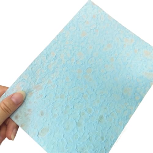 10 Stück Vintage Strukturiertes Wassersteinpapier Scrapbooking Zubehör Dekoration DIY Junk Journal Planer Collage Hintergrundpapier Für Basteln(Blue) von WUYXTO