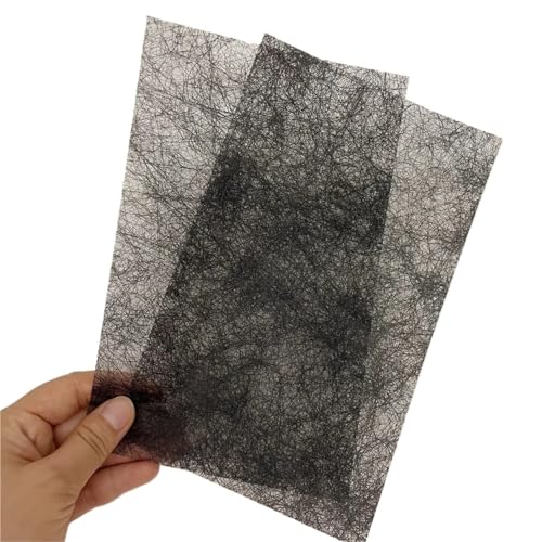 10 Stücke Vintage Seidenraupenpapier Sammelalbum Dekorationsmaterial DIY Tagebuch Collage Journal Origami Tissue Geschenkpapier Für Basteln(Black) von WUYXTO