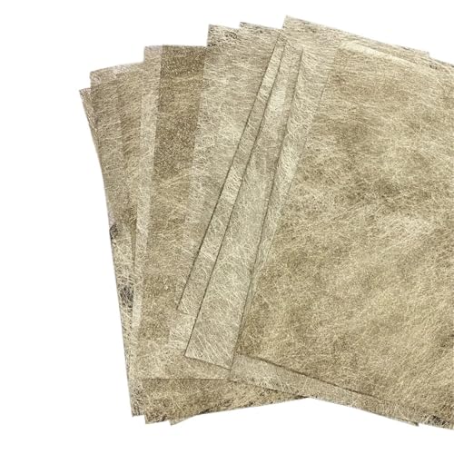 10 Stücke Vintage Seidenraupenpapier Sammelalbum Dekorationsmaterial DIY Tagebuch Collage Journal Origami Tissue Geschenkpapier Für Basteln(Coffee) von WUYXTO