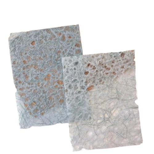 5 Stücke 15x20cm Farbe Vintage Aushöhlen Sammelalbum Dekoration Papier Material DIY Handwerk Tagebuch Karten Collage Journal Seidenpapier Für Basteln(Blue) von WUYXTO