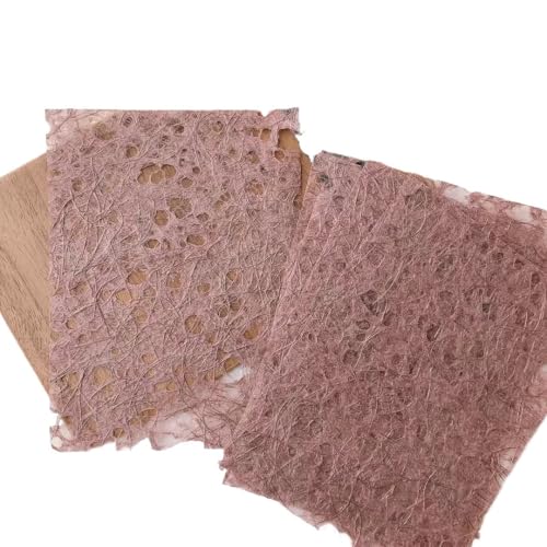 5 Stücke 15x20cm Farbe Vintage Aushöhlen Sammelalbum Dekoration Papier Material DIY Handwerk Tagebuch Karten Collage Journal Seidenpapier Für Basteln(Khaki) von WUYXTO